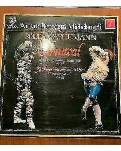 Robert Schumann, Arturo Benedetti Michelangeli ‎– Carnaval Op.9 LP Vinyl 1980