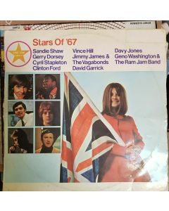 STARS OF '67 VINYL MONO VINYL LP INC SANDIE SHAW / JIMMY JAMES / GENO WASHINGTON