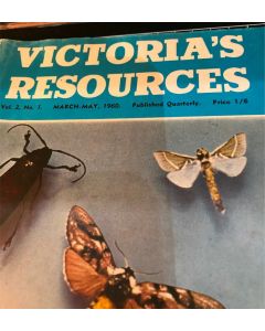 Vintage Victoria's Resources March - May 1960 PB