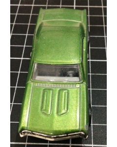 Hot Wheels Green Metal Flake 67 Chevelle SS 396 Diecast Mattel Made in Malaysia