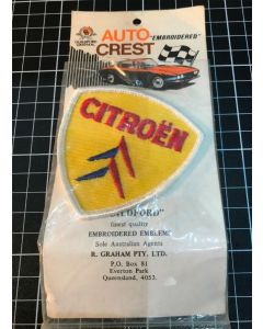 Vintage New Guildford Graham Citroen Embroidered Emblem Patch