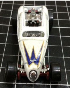 Hot Wheels 2000 Mattel White Sooo Fast Diecast Made in Malaysia