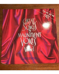 RARE Great Songs By Magnificent Voices - Various 2LP Vinyl Vol 1 Australia 