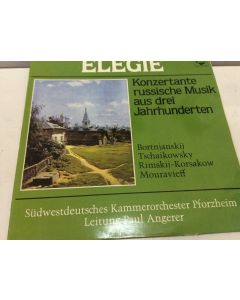 Elegie - Konzertante Russische Musik Aus Drei Jahrhunderten LP 