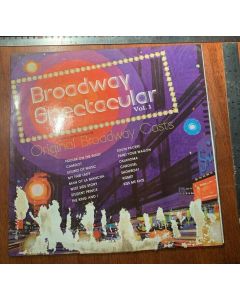 Broadway Spectacular Vol 1, 1972 Vinyl Record Album 33 RPM 12" LP