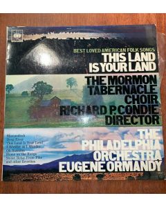 Eugene Ormandy This Land is Your Land Folk Songs LP Columbia Stereo 