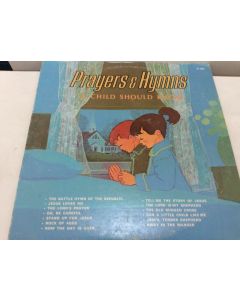 PRAYERS & HYMNS A CHILD SHOULD KNOW LP VINYL RECORD 