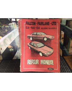 FORD Falcon EA Fairlane NA LTD 'DA GENUINE SERVICE and REPAIR MANUAL Vintage