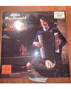 John MacDonald - Plays Fireside Scottish Accordion LP Vinyl 