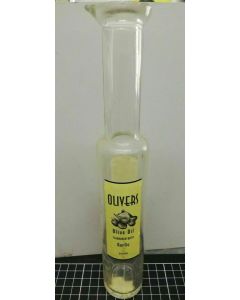 Vintage Olivers Olive Oil Glass Empty Bottle 200ml