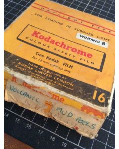 Kodak Kodachrome Colour Safety Film Daylight Type 16mm Volcanic Mud Pools