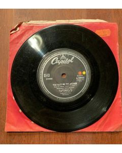 WINGS - Letting go / You gave me the answer 7" 45RPM Vinyl Record 