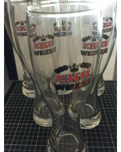 Lot of 6 Rare Vintage Collectable Eku Weizen German Beer Glass