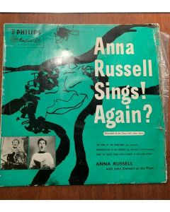 ANNA RUSSELL SINGS AGAIN - PHILLIPS RECORDS Microgroove BBL 7033 LP Vinyl