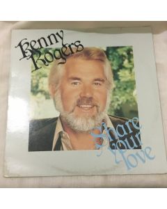 Kenny Rogers Share Your Love Long Play Vinyl LP