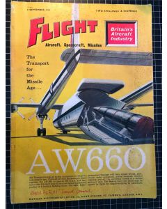 Flight Magazine September 4, 1959 A.W. 660 PB