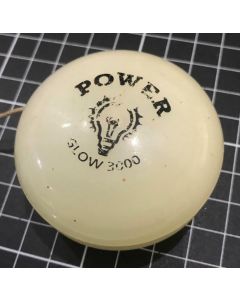 Vintage Moose's Original Yo- Yo White Power Glow 3000