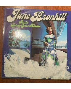 JUNE BRONHILL AT THE SYDNEY OPERA HOUSE VINYL LP AUSTRALIA 