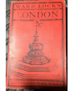 Vintage Ward Lock's London Guide and Map Book