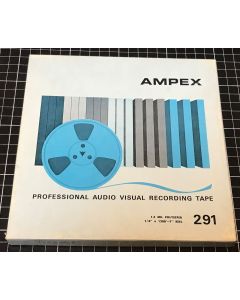 Vintage Ampex 291 Professional Audio Visual Recording Tape