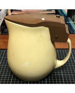 Vintage Speedie Ceramic Electric Kettle Biege/Brown