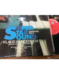 KLAUS WUNDERLICH - HAMMOND GALA SUPER STAR SOUND LP Album Vinyl