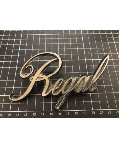 Original 1970s Chrysler Valiant Regal car metal badge / emblem