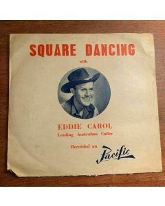 Vintage Square Dancing with Eddie Carol LP Vinyl 1950