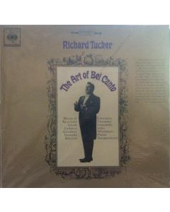 CBS 72381 RIchard Tucker The Art Of Bel Canto 1966 NM/VG Mono + insert