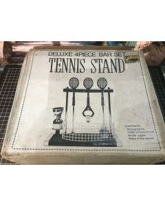 Vintage Deluxe 4 Piece Bar Set Tennis Stand Made in Japan