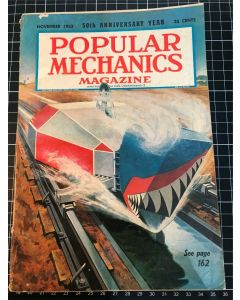 Vintage Popular Mechanics Magazine November 1952