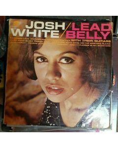 JOSH WHITE Lead Belly: With their Guitars LP Record Presto