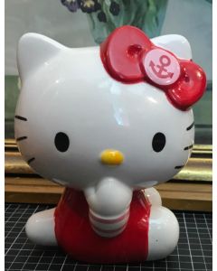 Hello Kitty Large Ceramic Money Box Piggy Bank Anchor Collectable 175mm