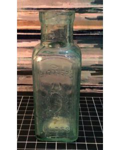 Vintage Collectable Antique 1910 Glass Spooner's Gloss Bottle