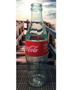 Vintage Coca-Cola 3-piece Clear Bottle Plastic Bottle