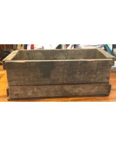 Vintage Wooden Rectangle Crate Home Storage