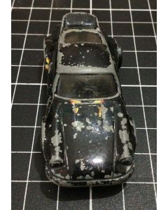 Vintage 1974 Hot Wheels Mattel Black Race Car Made in Hong Kong