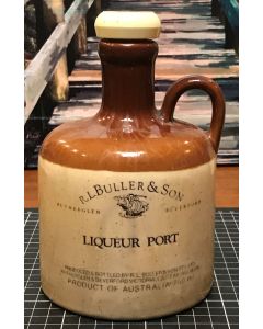 Vintage Empty Stoneware R.L.Buller & Sons Elischer Pottery Port 750ml Bottle/Jug