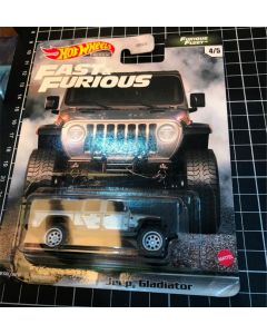 NEW Hot Wheels Furious Fleet Mattel Jeep Gladiator Diecast Toy Car