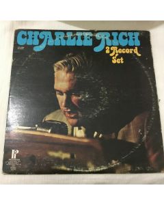 Charlie Rich 2 Record Set Long Play Vinyl LP