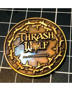 Collectable Trash Wolf IG: @THRSHWLF Coin/ Chip