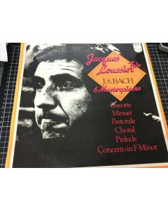 Jacques Loussier Trio - J.S. Bach, 6 Masterpieces - 1973 LP record