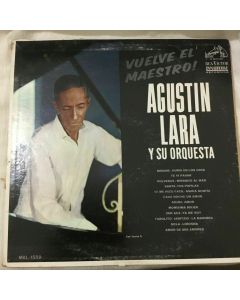 Vuelve El Maestro Agustin Lara Y Su Orquestra Vinyl LP
