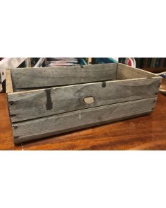 Vintage Wooden Rectangle Large Crate Home Storage