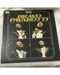 Bravo Pavarotti 2 Record Set Long Play Vinyl LP