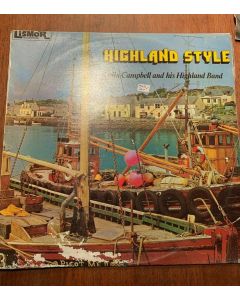 Colin Campbell & His Highland Band - Highland Style LP 1973