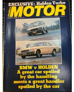 Modern Motor Magazine, February 1978 BMW vs Holden