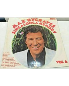 SINGALONGAMEMORY - Max Bygraves Vol 6 Vinyl LP