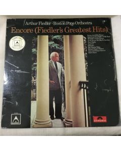 Arthur Fiedler Boston Pops Orchestra Encore Fiedler's Greatest Hits Vinyl LP