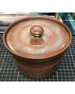 Vintage Bendigo Pottery Canister Jar with Lid